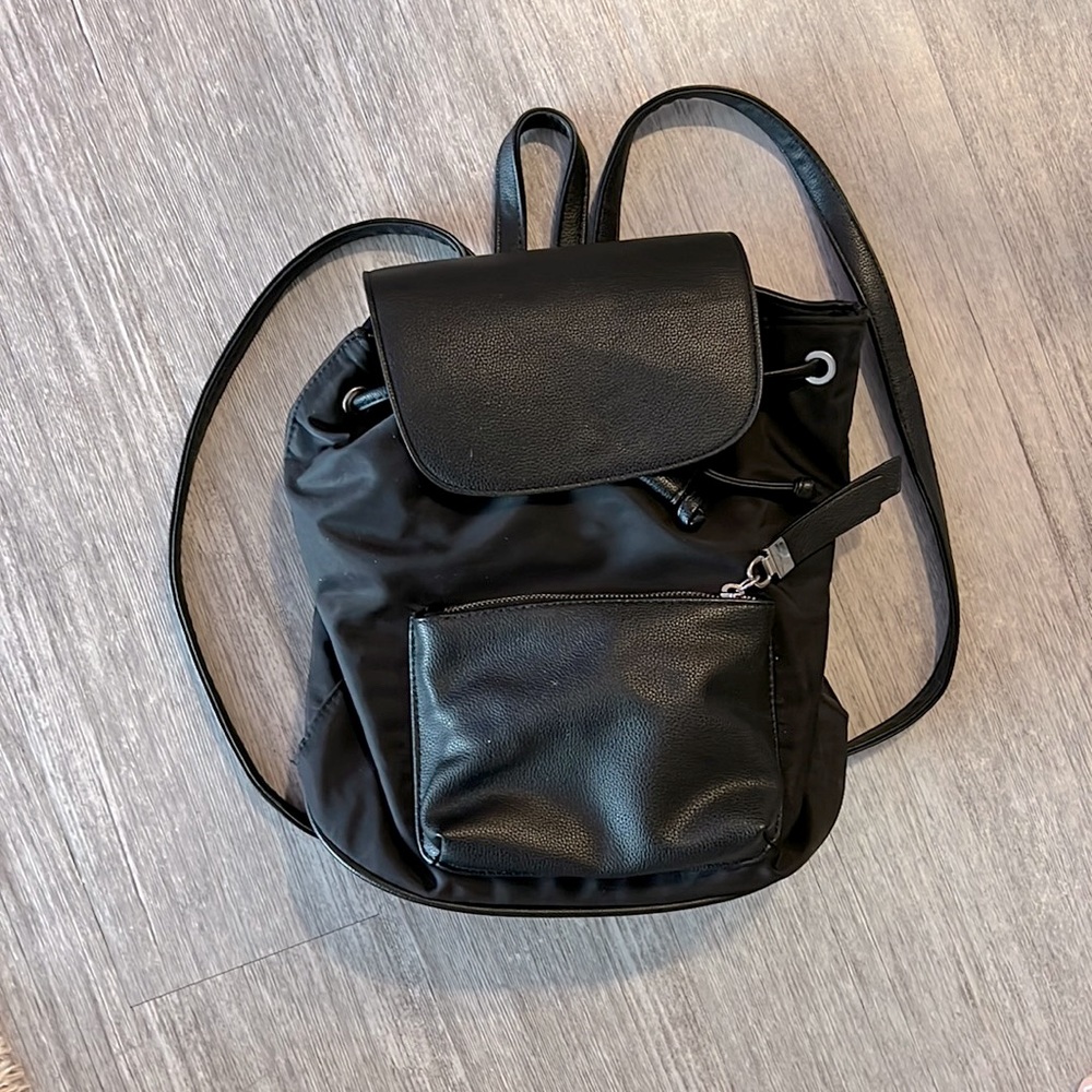 Black Drawstring Bag